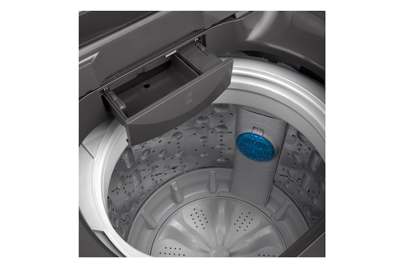 มุมมองด้านในของเครื่องซักผ้าฝาบน ความจุ 10 กก. รุ่น T2310NBTB