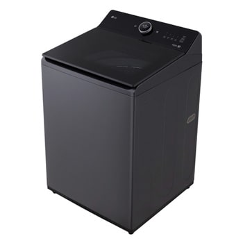 มุมมองด้านหลังของเครื่องซักผ้าฝาบน LG