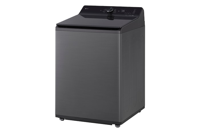 มุมมองด้านหลังของเครื่องซักผ้าฝาบน LG