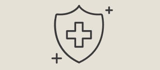 An icon depicting 'Hygiene built-in'.
