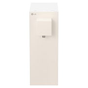 มุมมองด้านหน้าของเครื่องกรองน้ำ LG PuriCare WD110MN.ABGPLMT Objet Collection ดีไซน์ไร้ปุ่มกด มีเพียงช่องจ่ายน้ำ