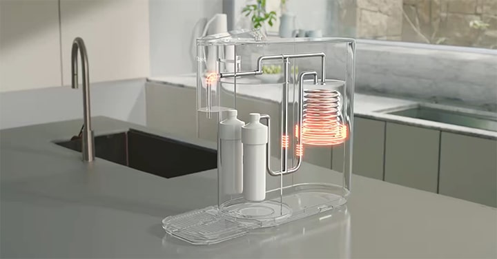 จุดประกายกระบวนการปีเตอร์ในโมเดลเครื่องกรองน้ำบนอ่างล้างจาน