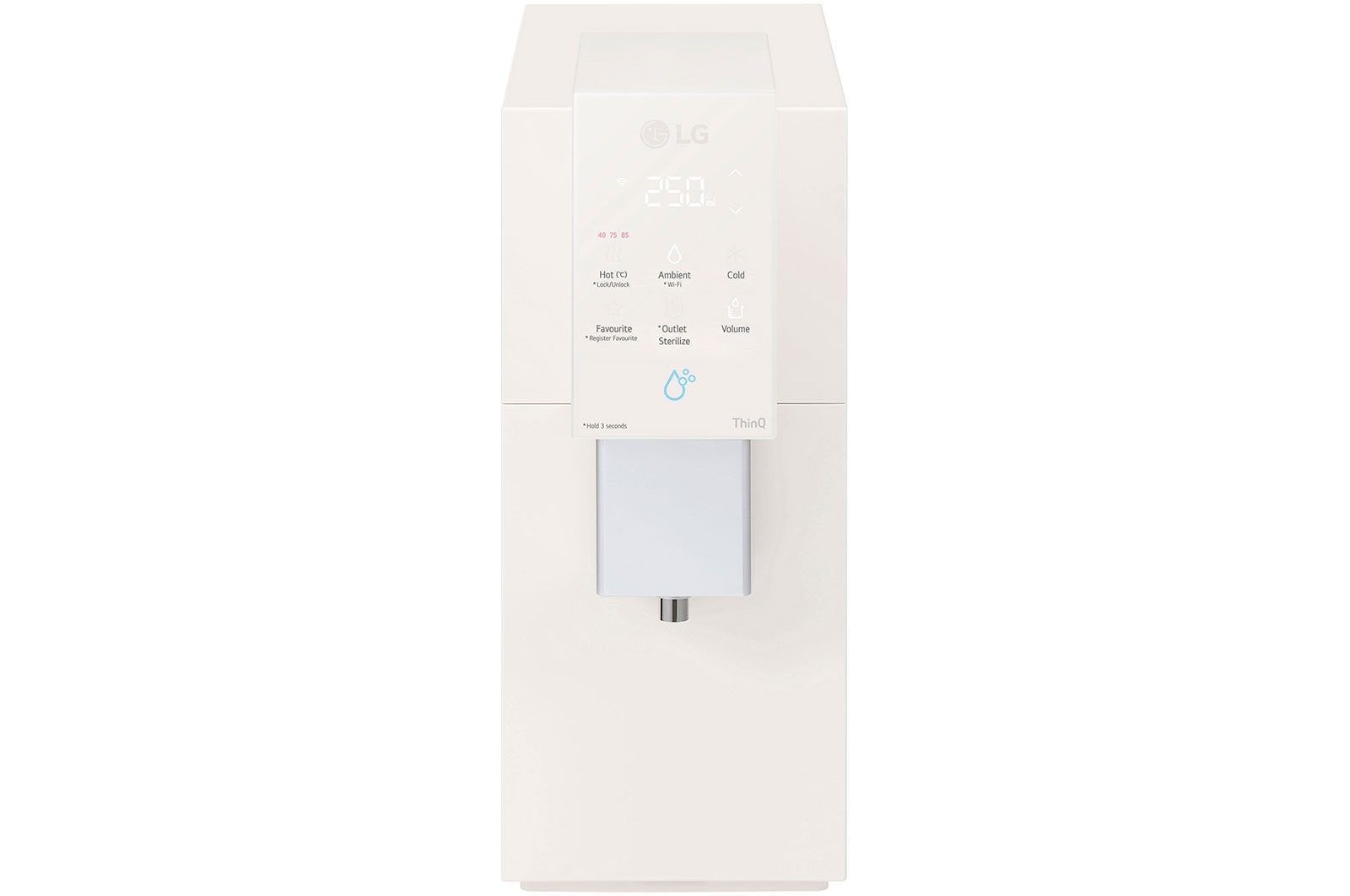 LG เครื่องกรองน้ำ สีเบจ LG PuriCare Objet Collection รุ่น WD518AN.ABGPLMT, WD518AN.ABGPLMT