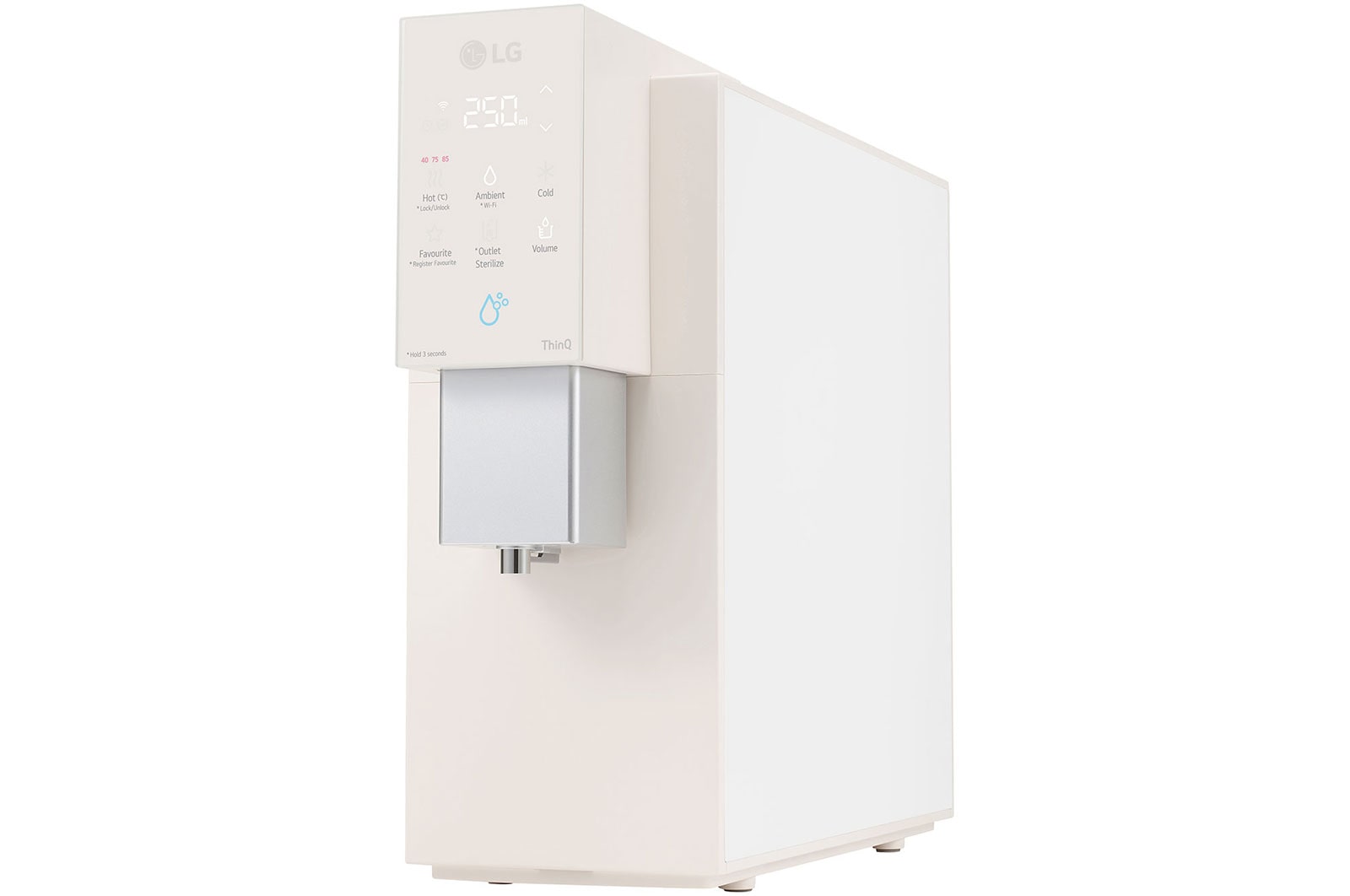 LG เครื่องกรองน้ำ สีเบจ LG PuriCare Objet Collection รุ่น WD518AN.ABGPLMT, WD518AN.ABGPLMT