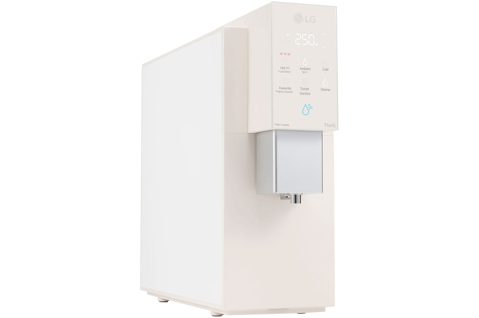 LG เครื่องกรองน้ำ สีเบจ LG PuriCare Objet Collection รุ่น WD518AN.ABGPLMT, WD518AN.ABGPLMT