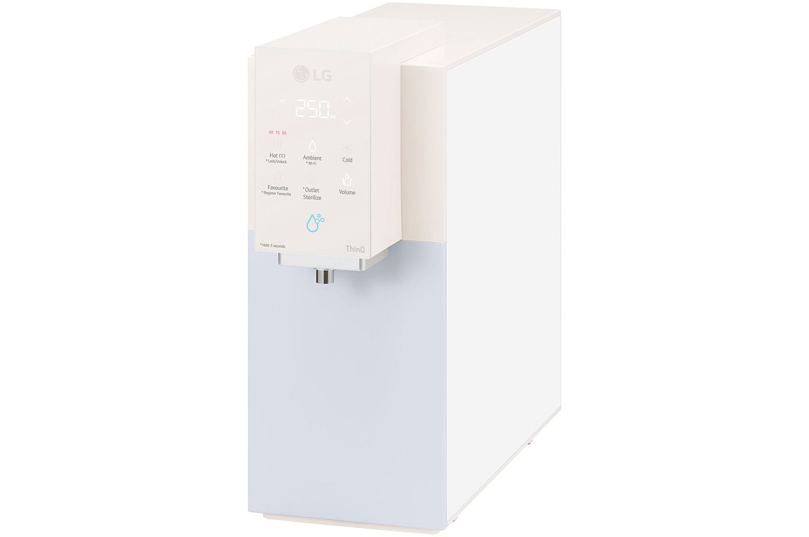 LG เครื่องกรองน้ำ สีเบจ LG PuriCare Objet Collection รุ่น WD518AN.ABGPLMT, WD518AN.ABGPLMT