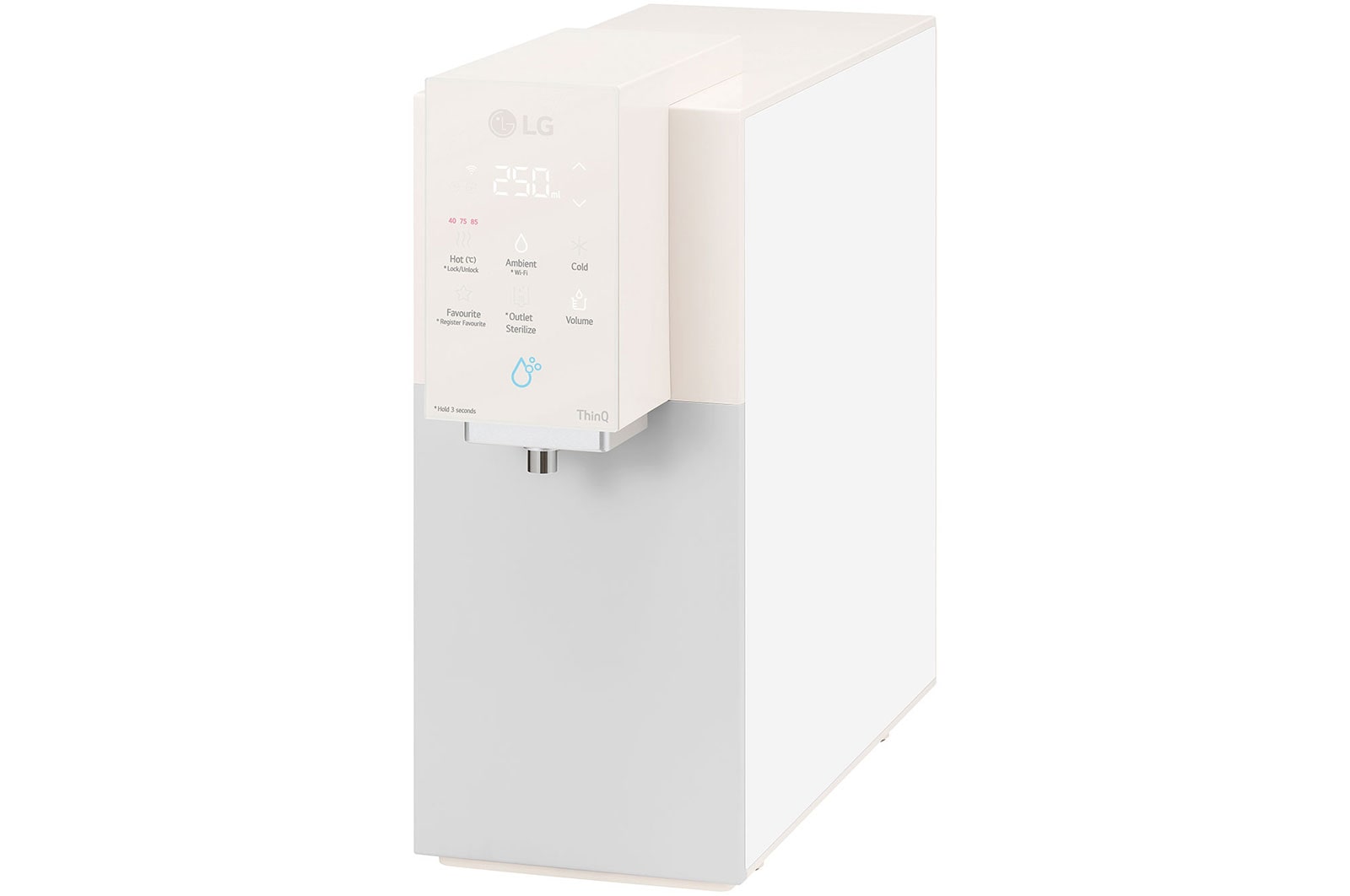 LG เครื่องกรองน้ำ สีเบจ LG PuriCare Objet Collection รุ่น WD518AN.ABGPLMT, WD518AN.ABGPLMT