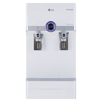 มุมองด้านซ้ายของเครื่องกรองน้ำ LG WS510SN สีขาว