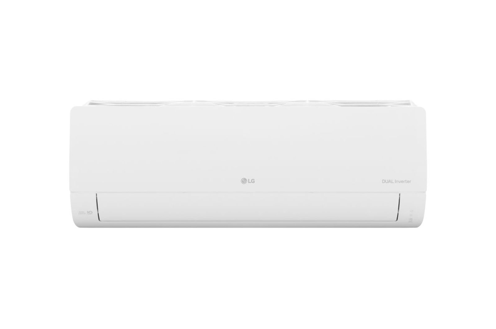 มุมมองด้านหน้าของ แอร์อินเวอร์เตอร์ 24,000 BTU รุ่น ICL24M LG DUALCOOL Pro ICL24M