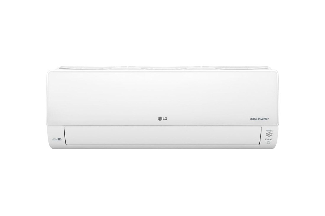 มุมมองด้านหน้าของ แอร์อินเวอร์เตอร์ รุ่น 18,000 BTU รุ่น IHQ18R LG DUALCOOL Master ihq18r