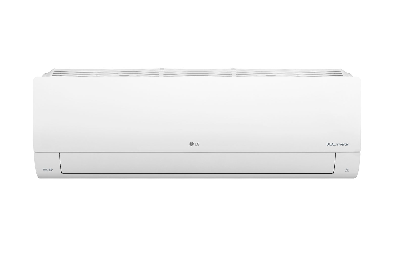 มุมมองด้านหน้าของ แอร์อินเวอร์เตอร์ DUAL COOL รุ่น ISR13E2 ขนาด 12,000 Btu Dual Inverter Compressor ISR13E2