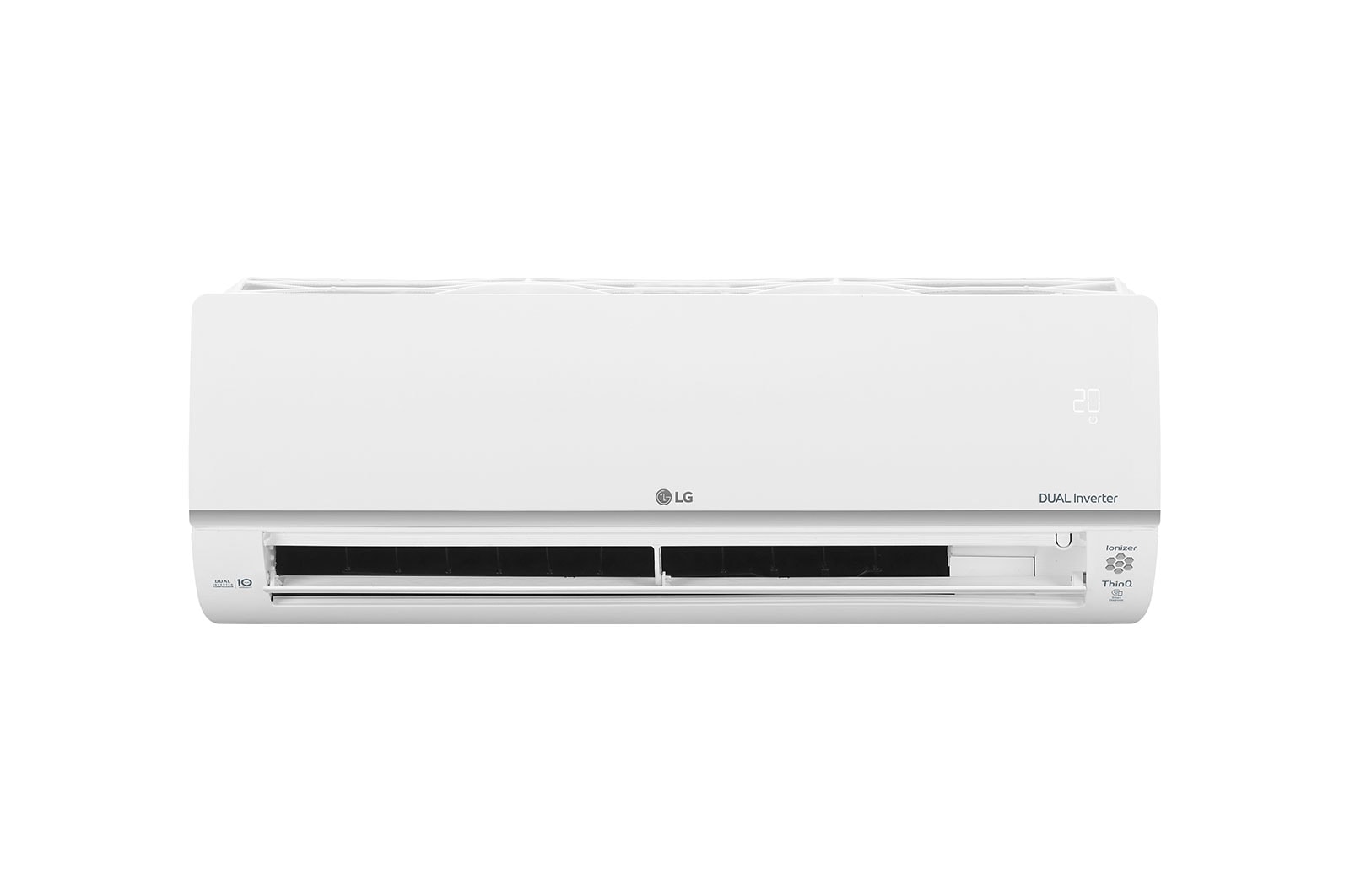 LG แอร์อินเวอร์เตอร์ 9,000 BTU รุ่น IVQ10S1 LG DUALCOOL Uvnano, IVQ10S1
