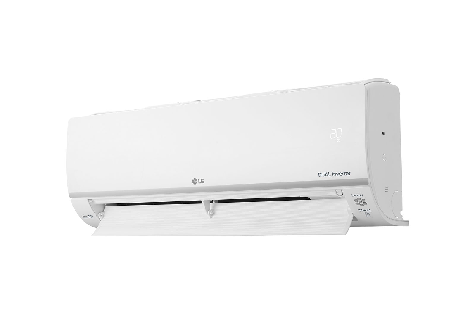 LG แอร์อินเวอร์เตอร์ 9,000 BTU รุ่น IVQ10S1 LG DUALCOOL Uvnano, IVQ10S1