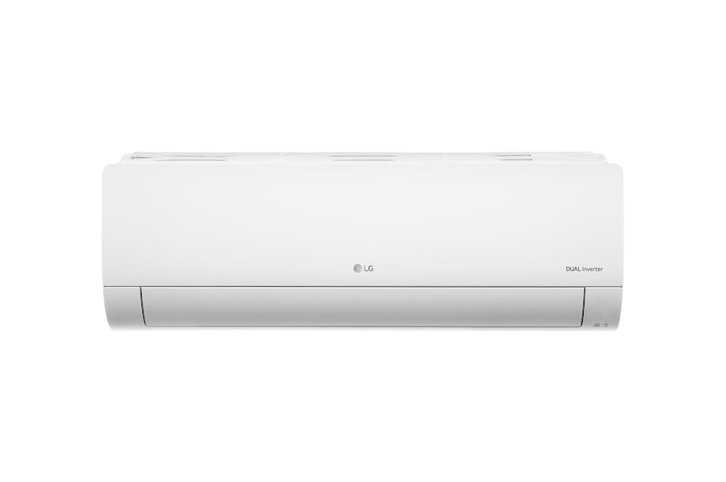 มุมมองด้านหน้าของ แอร์อินเวอร์เตอร์ 9,000 BTU รุ่น IZ10R LG DUALCOOL Inverter IZ10R