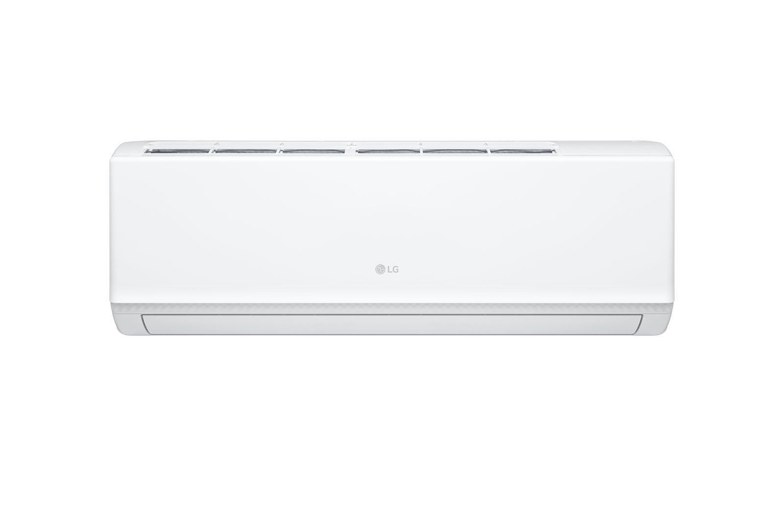มุมมองด้านหน้าของ แอร์ LG Jet Cool รุ่น NCL ขนาด 18,084 Btu Non-Inverter Compressor NCL18E
