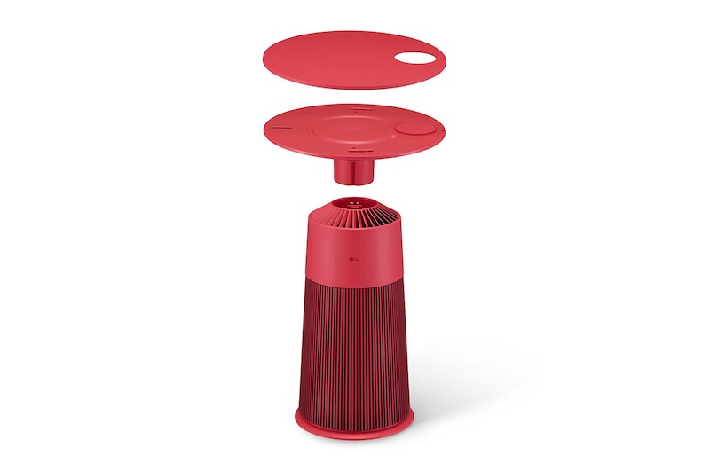 LG โต๊ะฟอกอากาศ LG PuriCare Aero Furniture สีแดง รุ่น AS20GPRZ0, AS20GPRZ0