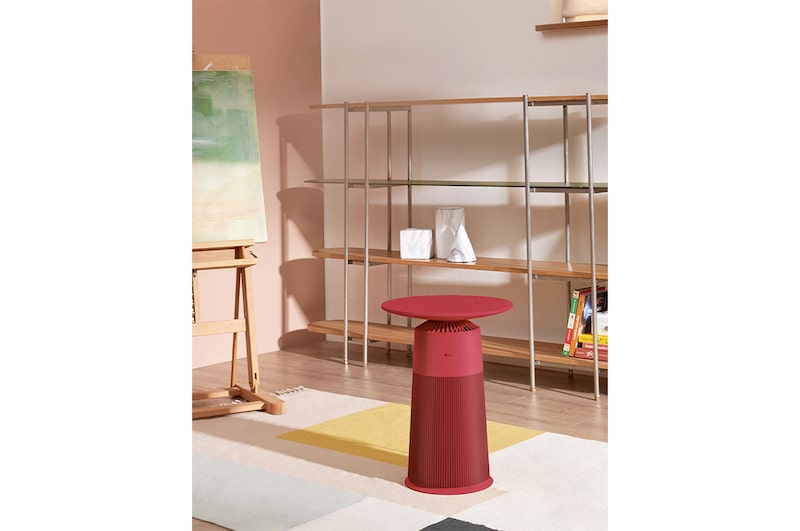 LG โต๊ะฟอกอากาศ LG PuriCare Aero Furniture สีแดง รุ่น AS20GPRZ0, AS20GPRZ0