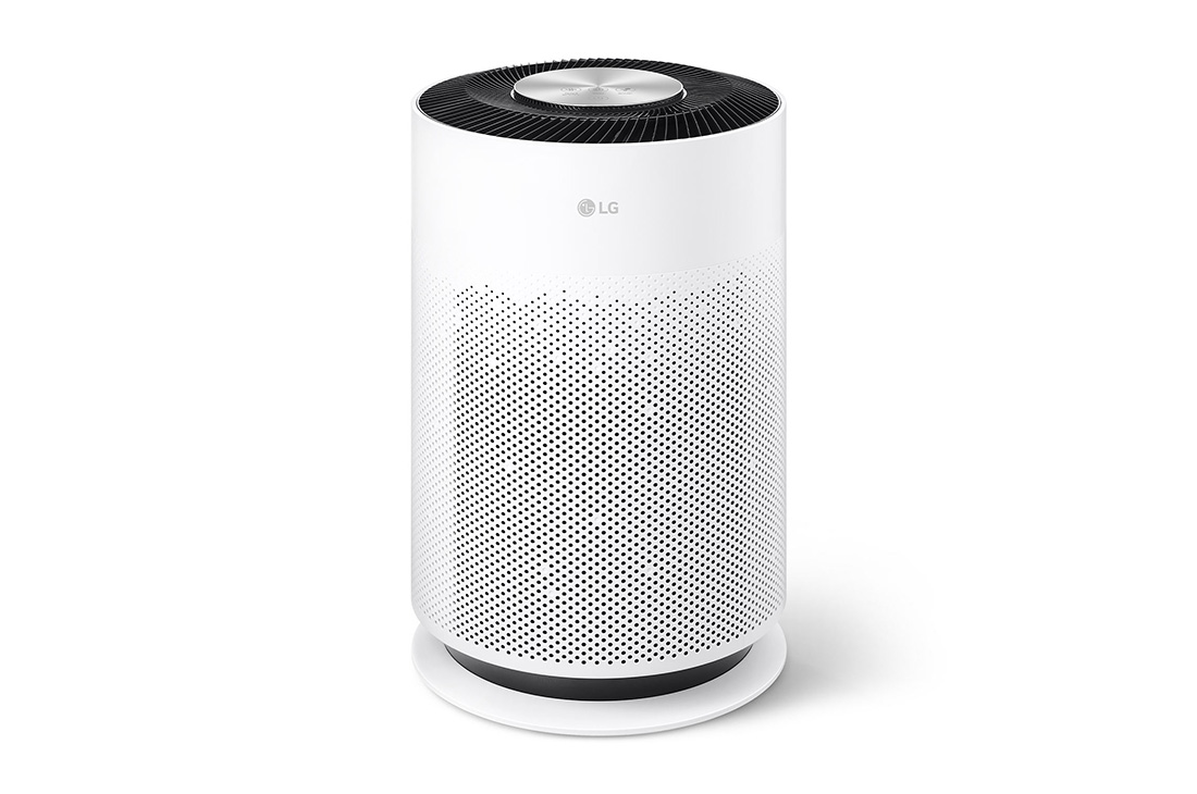มุมมองด้านหน้าของ เครื่องฟอกอากาศ LG PuriCare 360 Hit รุ่น AS60GHWG0 AS60GHWG0