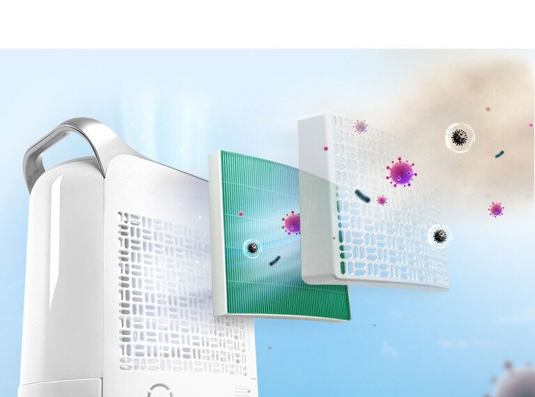 Air purifier cheap plus dehumidifier