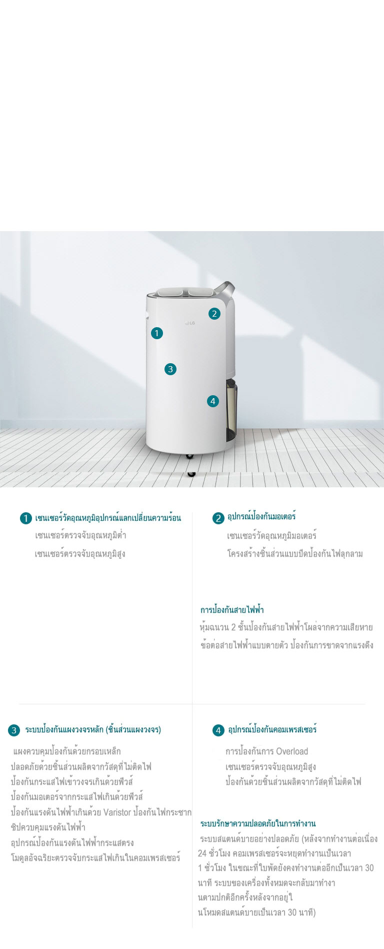 Safe Dehumidification