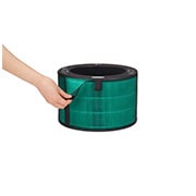 Puricare front with hand