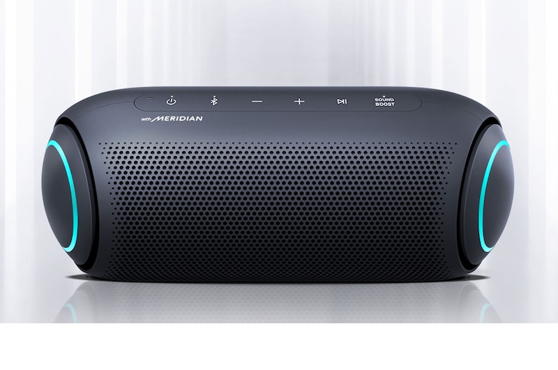 LG Xboom Go PL7 ลำโพง Bluetooth ที่พัฒนาร่วมกับ Meridian Audio Technology, PL7