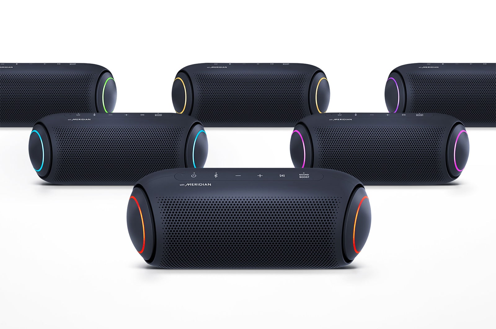 LG Xboom Go PL7 ลำโพง Bluetooth ที่พัฒนาร่วมกับ Meridian Audio Technology, PL7