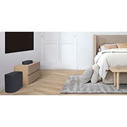 LG ลำโพง LG Éclair SoundBar รุ่น QP5 พลังเสียง 3.1.2 Ch 320W ดีไซน์กะทัดรัด, QP5