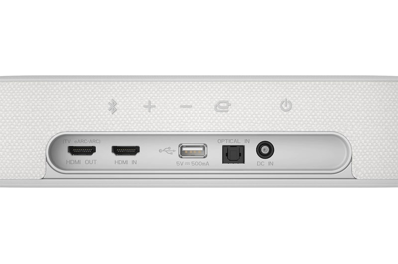LG ลำโพง LG Éclair SoundBar รุ่น QP5W พลังเสียง 3.1.2 Ch 320W ดีไซน์กะทัดรัด, QP5W