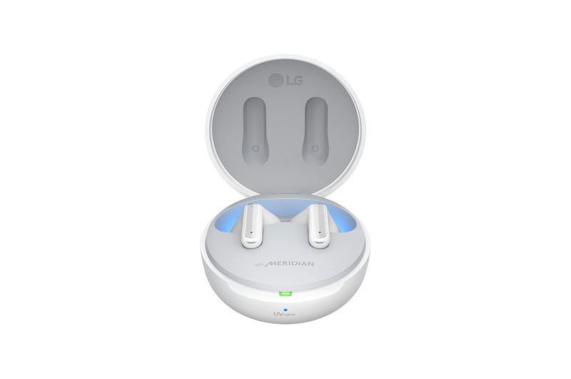 LG TONE Free FP8W-Enhanced Active Noise Cancelling True Wireless Bluetooth UVnano Earbuds, TONE-FP8W