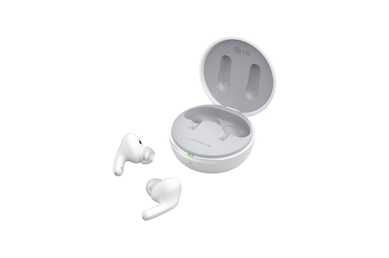 LG TONE Free FP8W-Enhanced Active Noise Cancelling True Wireless Bluetooth UVnano Earbuds, TONE-FP8W