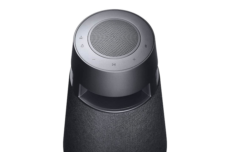 LG ลำโพง LG XBOOM360  รุ่น XO3QBK | Authentic 360 sound | Premium speaker units |Healing Mode Lighting | 24 hours battery , XO3QBK