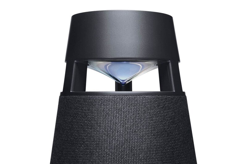 LG ลำโพง LG XBOOM360  รุ่น XO3QBK | Authentic 360 sound | Premium speaker units |Healing Mode Lighting | 24 hours battery , XO3QBK
