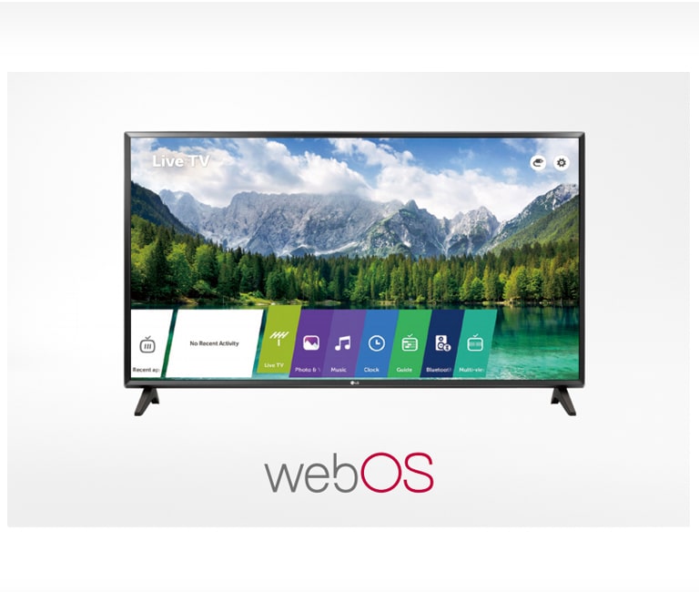 สมาร์ททีวีที่ขับเคลื่อนด้วย LG webOS 4.5
