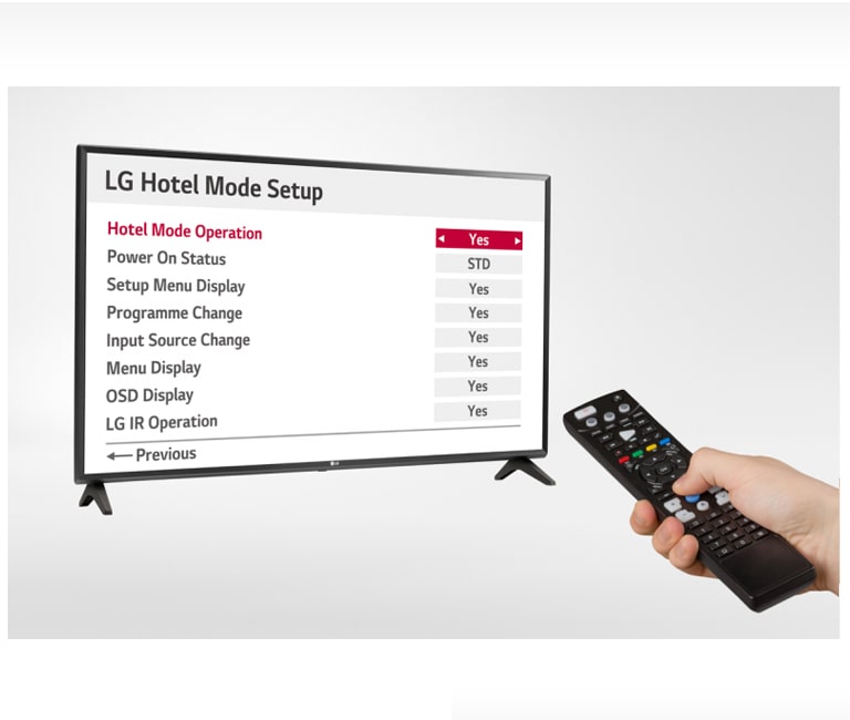 โหมดโรงแรม