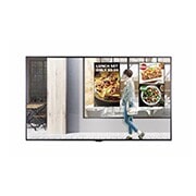 มุมมองด้านหน้าของ Window Facing Display 55XS2E-B