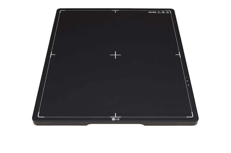 มุมมองด้านบนของเครื่องตรวจเอ็กซ์เรย์ดิจิตอล LG 17HQ901G