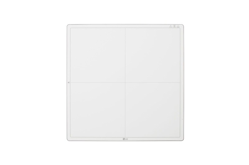 มุมมองด้านหน้าของ LG 17 x 17-inch Wired Digital X-ray Detector 17HK700G