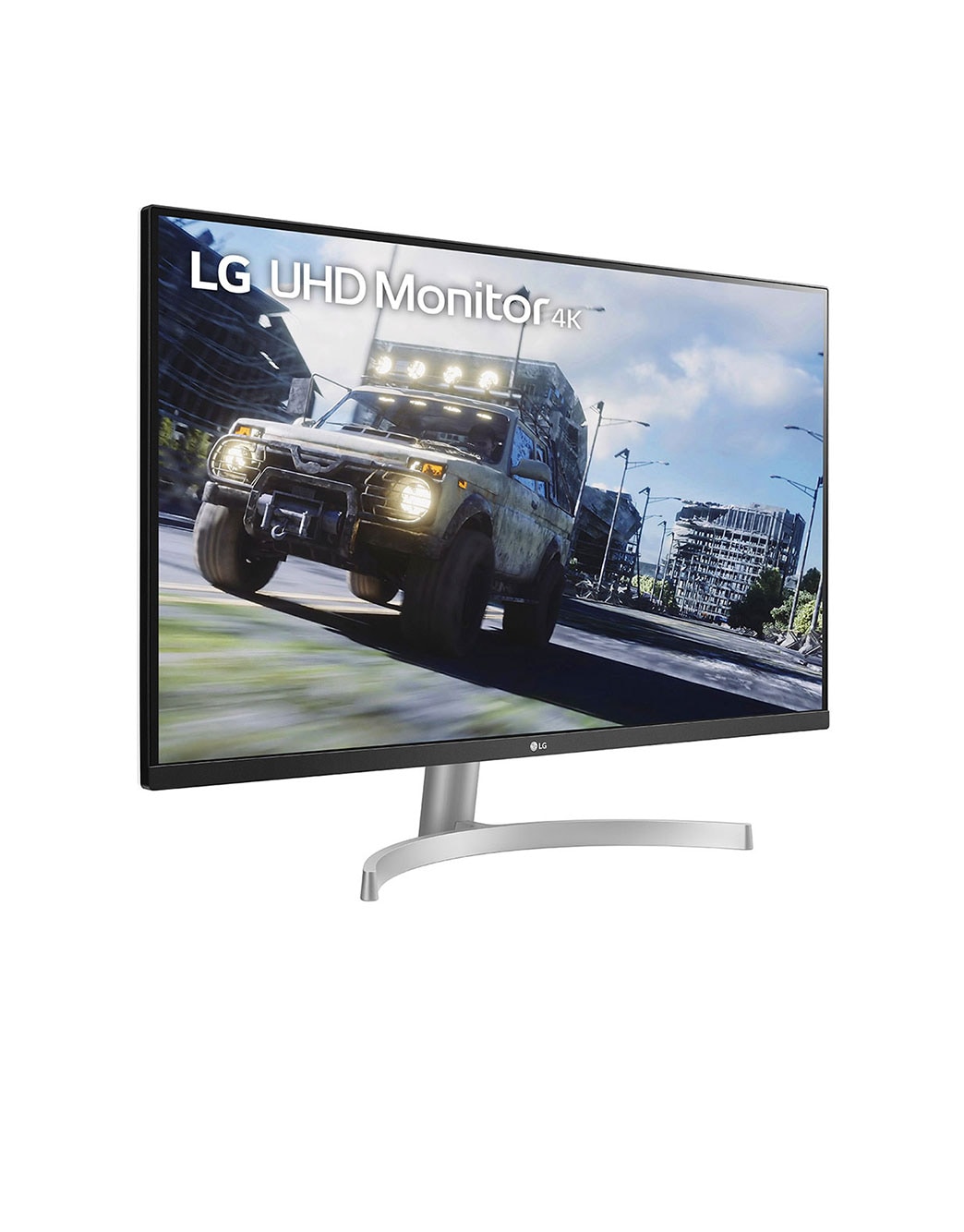 【美品】LG 32UN500-W 31.5インチ 4K モニター ディスプレイ จอมอนิเตอร์ UHD ขนาด 32 นิ้ว รองรับ FreeSync™ - 32UN500-W | LG