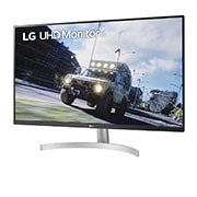 LG จอมอนิเตอร์ UHD ขนาด 32 นิ้ว รองรับ FreeSync™, 32UN500-W