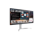 LG 34" UltraWide™ Full HD 21:9 IPS VESA Display HDR™ 400, 34WN650-W
