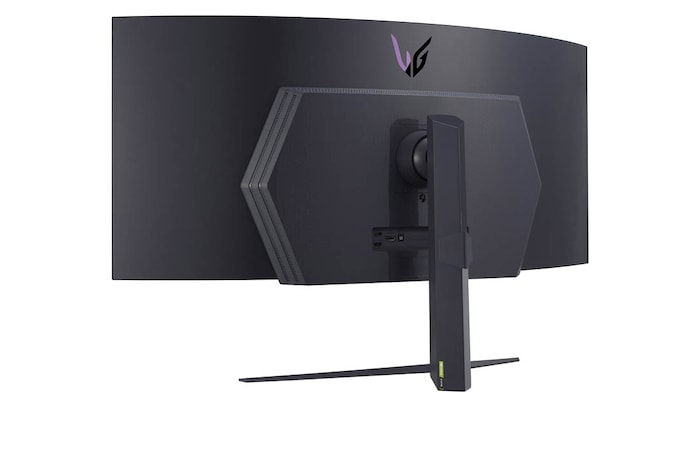 LG 45” UltraGear™ 21:9 WQHD Curved OLED Gaming Monitor พร้อมอัตราการรีเฟรช 240Hz, 45GR95QE-B