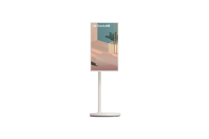 LG StanbyME (27ART10AKPL) Movable Wi-Fi Smart Touch Screen with 3 hour battery, 27ART10AKPL