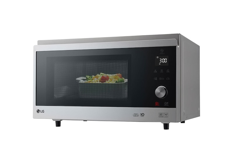 LG ไมโครเวฟอบ ปิ้ง ย่าง รุ่น MJ3965ACS ระบบ Smart Inverter ความจุ 39 ลิตร, MJ3965ACS