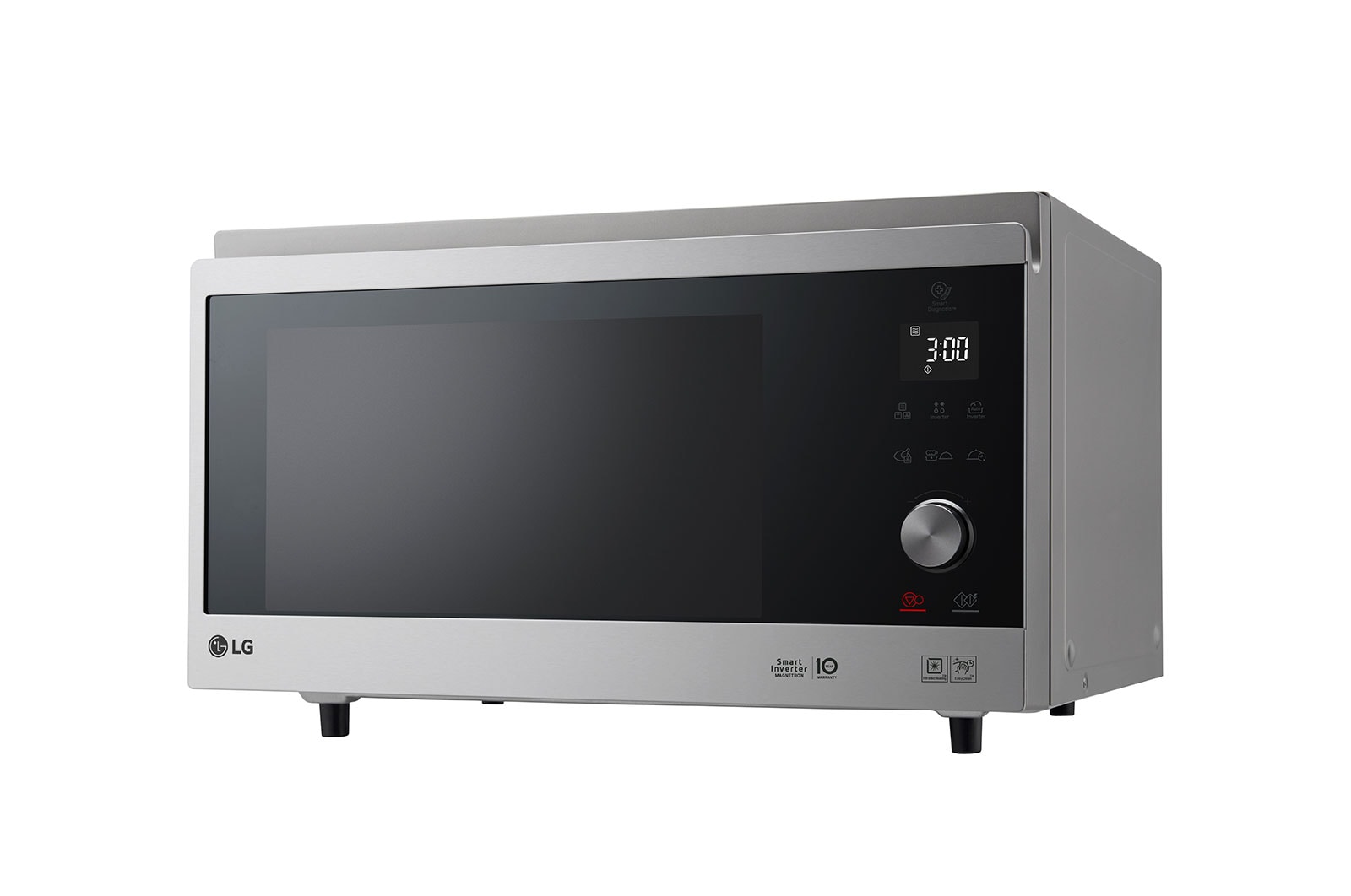 LG ไมโครเวฟอบ ปิ้ง ย่าง รุ่น MJ3965ACS ระบบ Smart Inverter ความจุ 39 ลิตร, MJ3965ACS