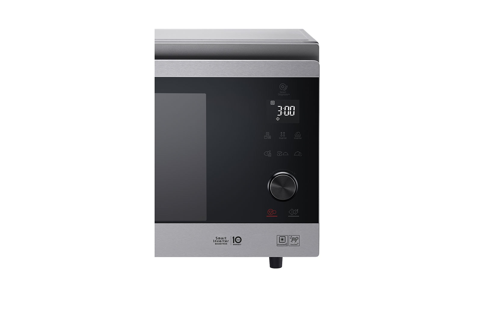LG ไมโครเวฟอบ ปิ้ง ย่าง รุ่น MJ3965ACS ระบบ Smart Inverter ความจุ 39 ลิตร, MJ3965ACS