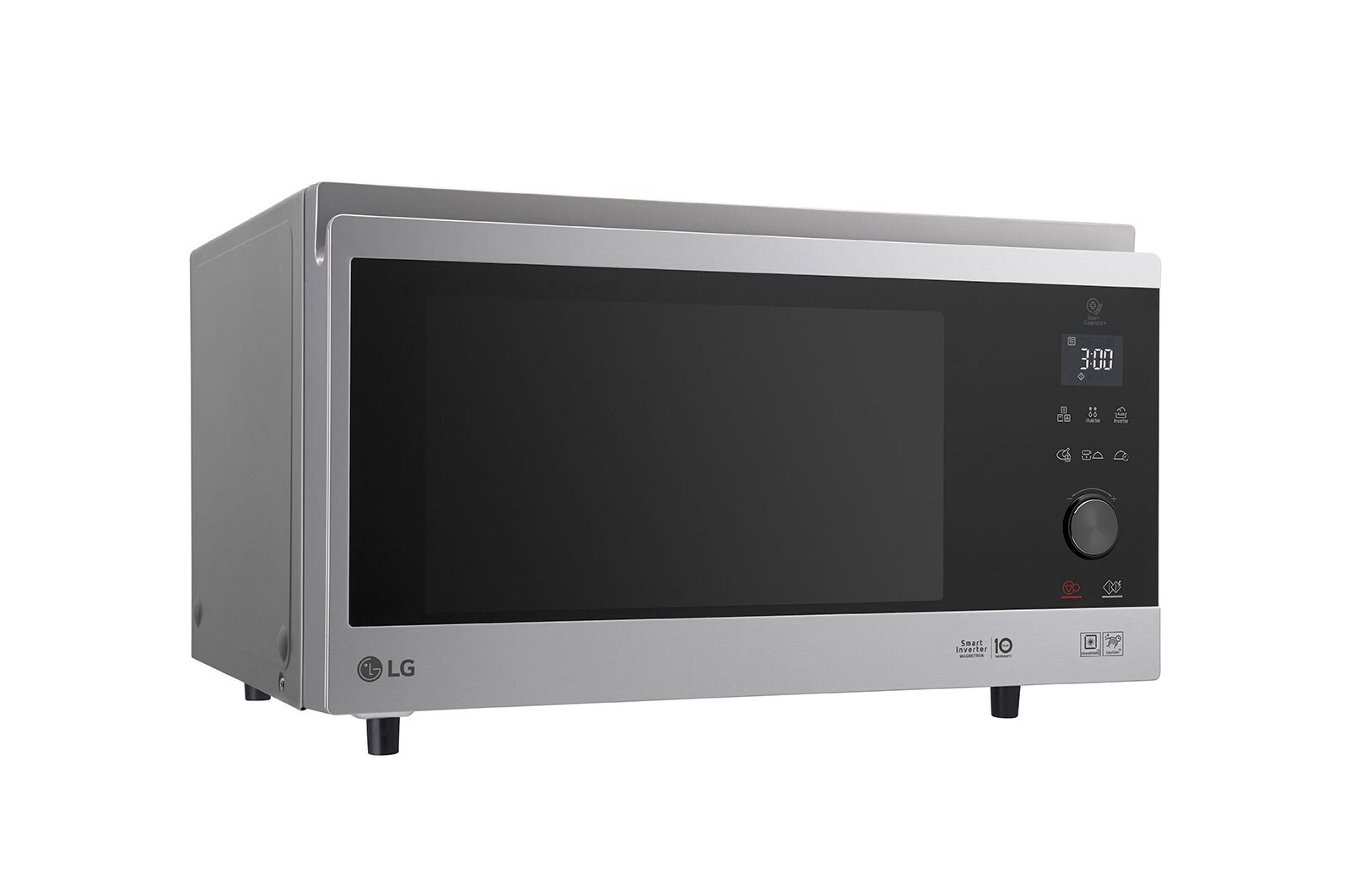 LG ไมโครเวฟอบ ปิ้ง ย่าง รุ่น MJ3965ACS ระบบ Smart Inverter ความจุ 39 ลิตร, MJ3965ACS
