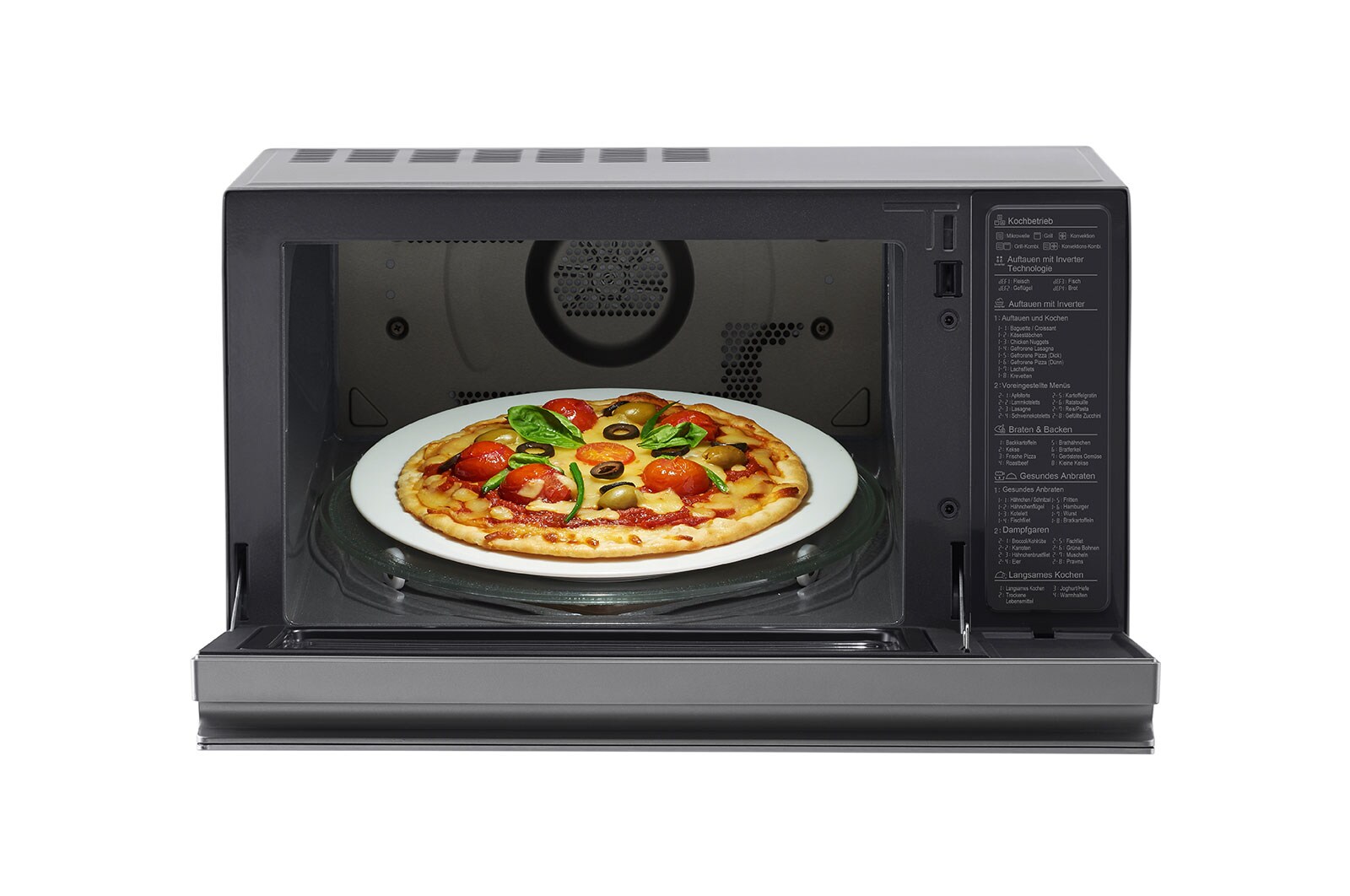 LG ไมโครเวฟอบ ปิ้ง ย่าง รุ่น MJ3965ACS ระบบ Smart Inverter ความจุ 39 ลิตร, MJ3965ACS