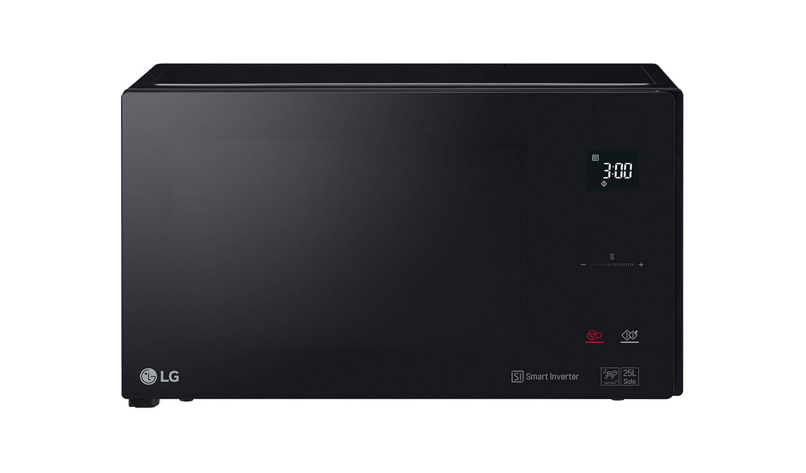 มุมมองด้านหน้าของ ไมโครเวฟอุ่นอาหาร รุ่น MS2595DIS ระบบ Smart Inverter ความจุ 25 ลิตร MS2595DIS