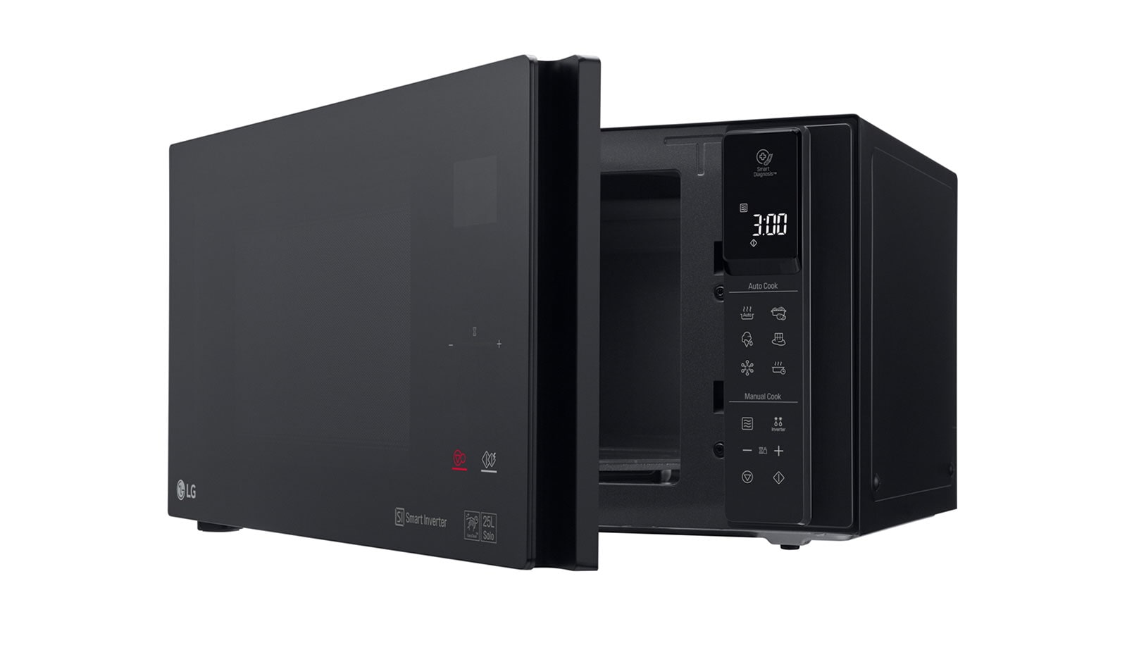 LG ไมโครเวฟอุ่นอาหาร รุ่น MS2595DIS ระบบ Smart Inverter ความจุ 25 ลิตร, MS2595DIS